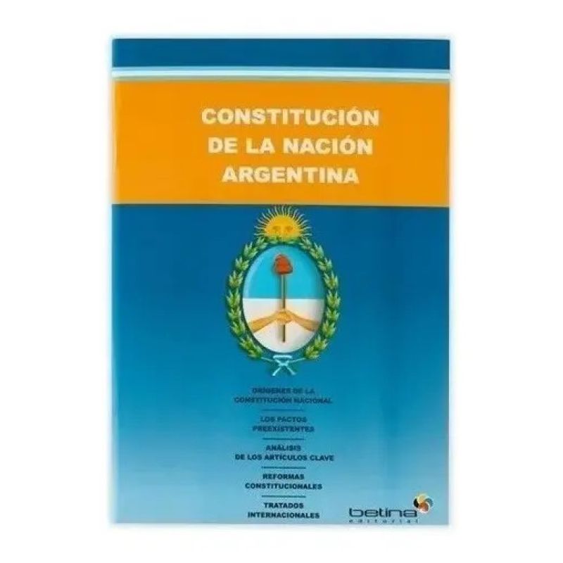 CONSTITUCION DE LA NACION ARGENTINA (64PGS) (Nuevo)