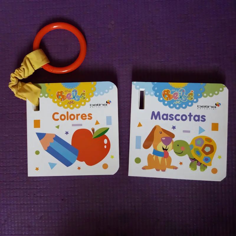 COLORES Y MASCOTAS - MI BEBE VE (CARTONE) (Nuevo)