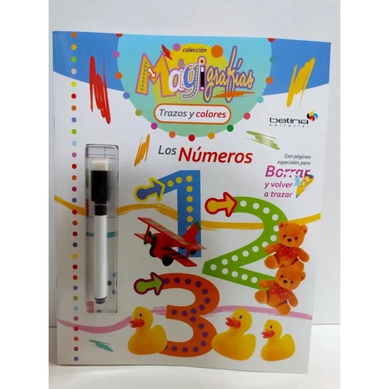 NUMEROS, LOS - MAGIGRAFIAS. TRAZOS Y COLORES (Nuevo)