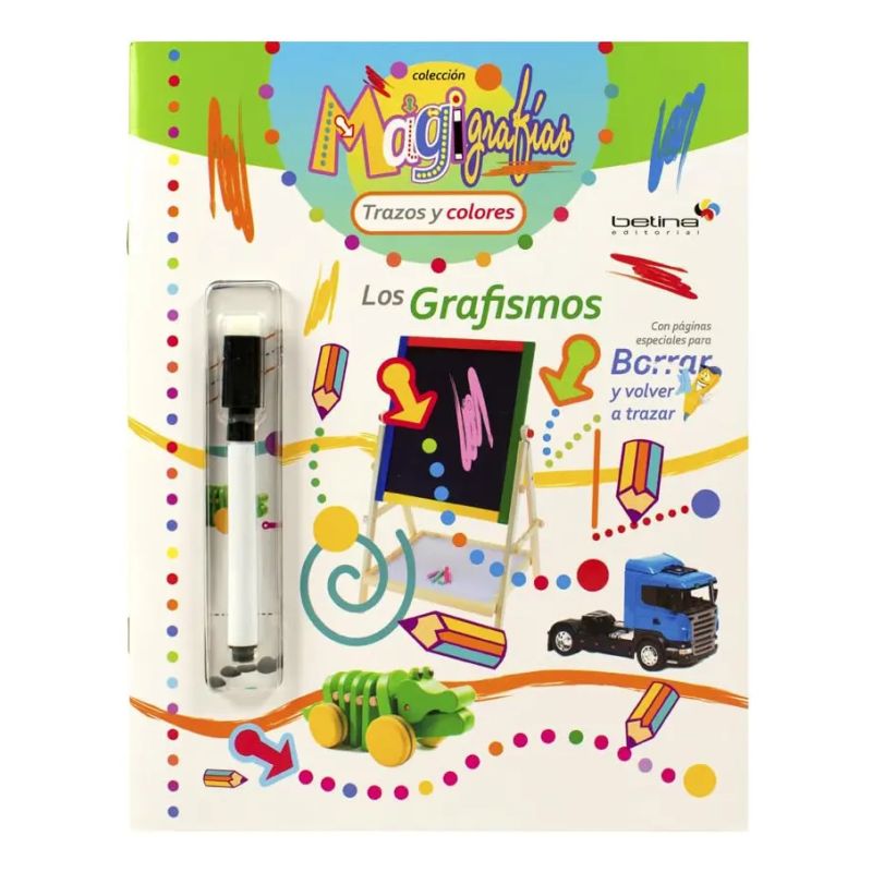 GRAFISMOS - MAGIGRAFIAS. TRAZOS Y COLORES (Nuevo)