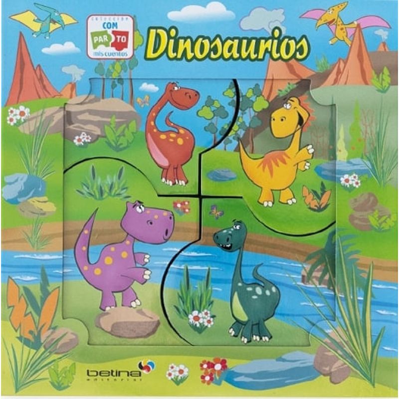 DINOSAURIOS - COMPARTO CUENTOS (TD) (Nuevo)