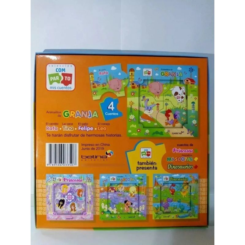 ANIMALITOS DE GRANJA - COMPARTO CUENTOS (Nuevo) - Miniatura 8