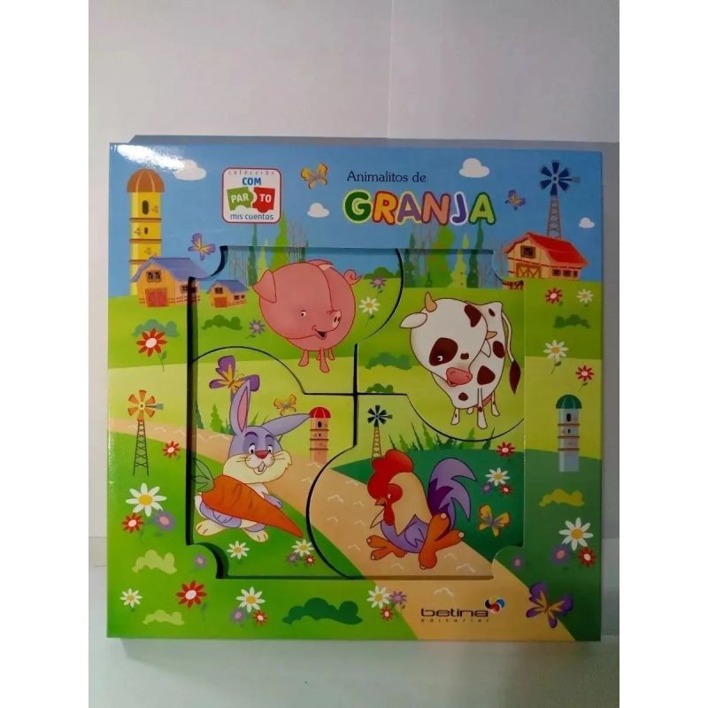 ANIMALITOS DE GRANJA - COMPARTO CUENTOS (Nuevo) - Miniatura 2