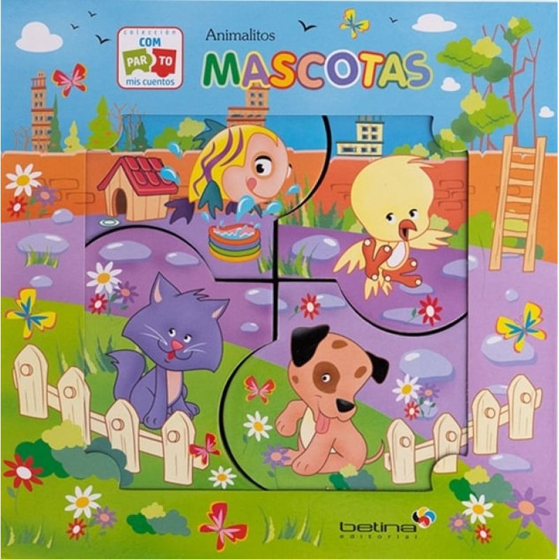 ANIMALITOS MASCOTAS - COMPARTO CUENTOS (TD) (Nuevo)