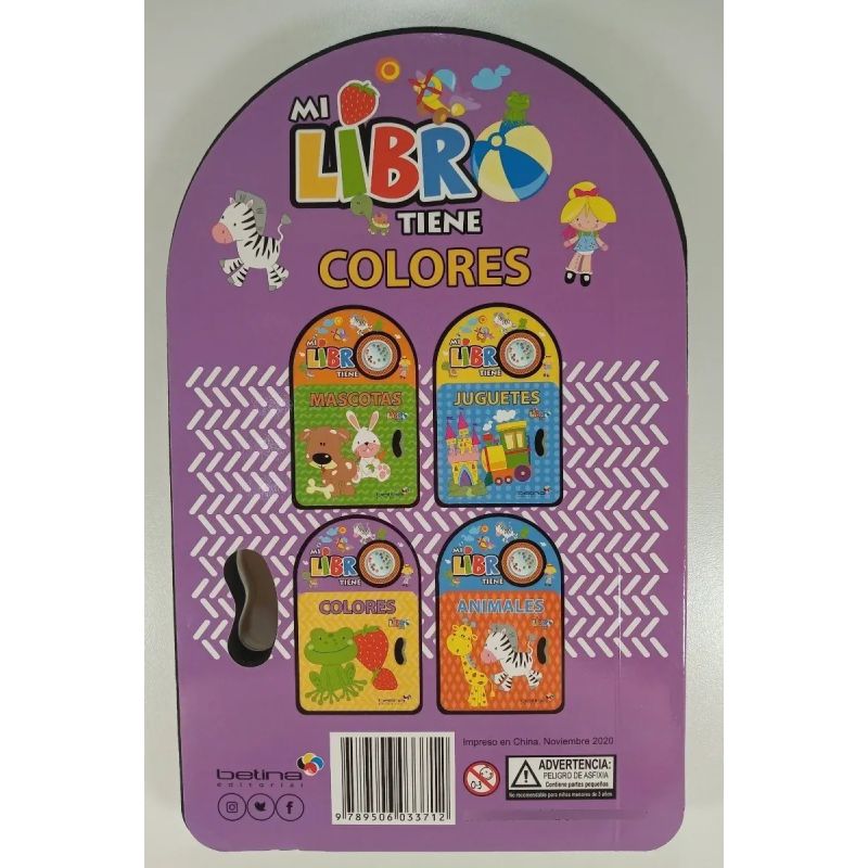 MI LIBRO TIENE COLORES (CARTONE) (Nuevo) - Miniatura 2
