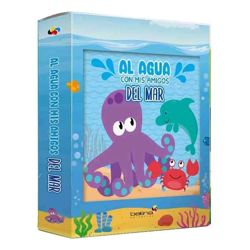 AL AGUA CON MIS AMIGOS DEL MAR - LIBRO DE BAÑO (Nuevo)