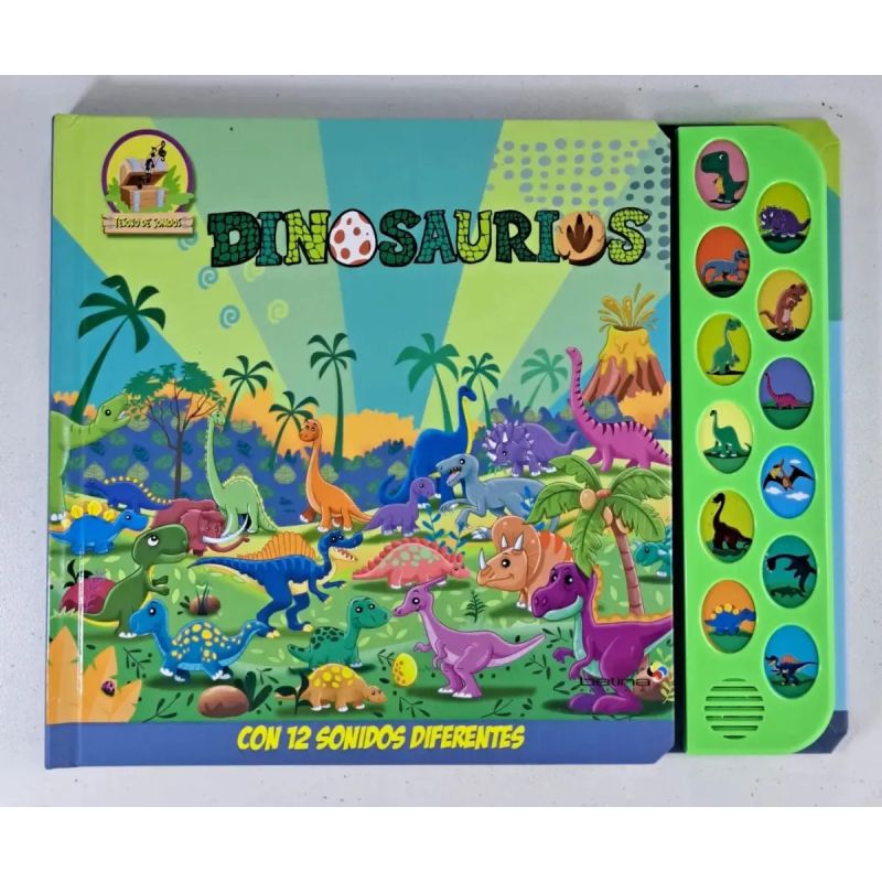 DINOSAURIOS - TESORO DE SONIDOS (Nuevo) - Miniatura 3