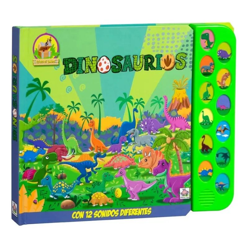 DINOSAURIOS - TESORO DE SONIDOS (Nuevo) - Miniatura 2