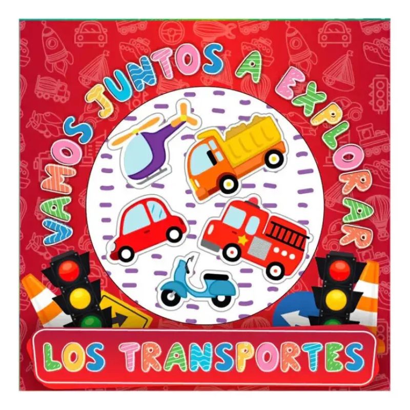 VAMOS JUNTOS A EXPLORAR LOS TRANSPORTES - CON PIEZAS DE MADERA (Nuevo)