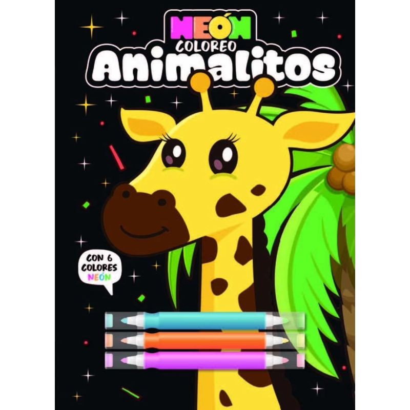 ANIMALITOS - COLOREO NEON (Nuevo)