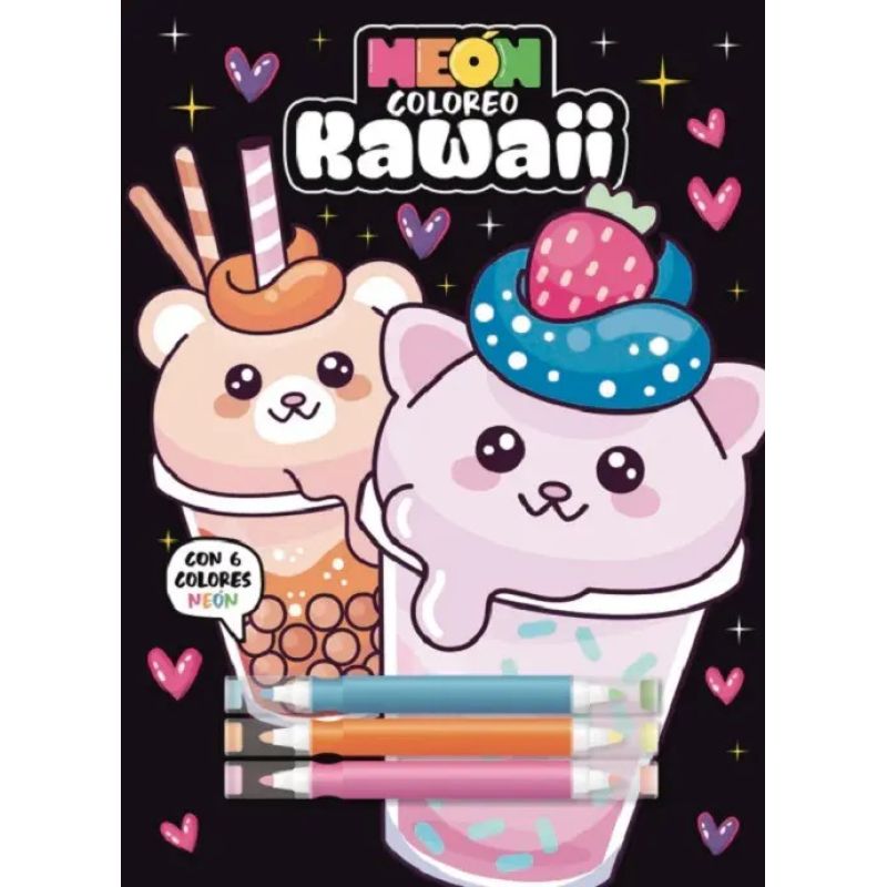 KAWAII - COLOREO NEON (Nuevo)