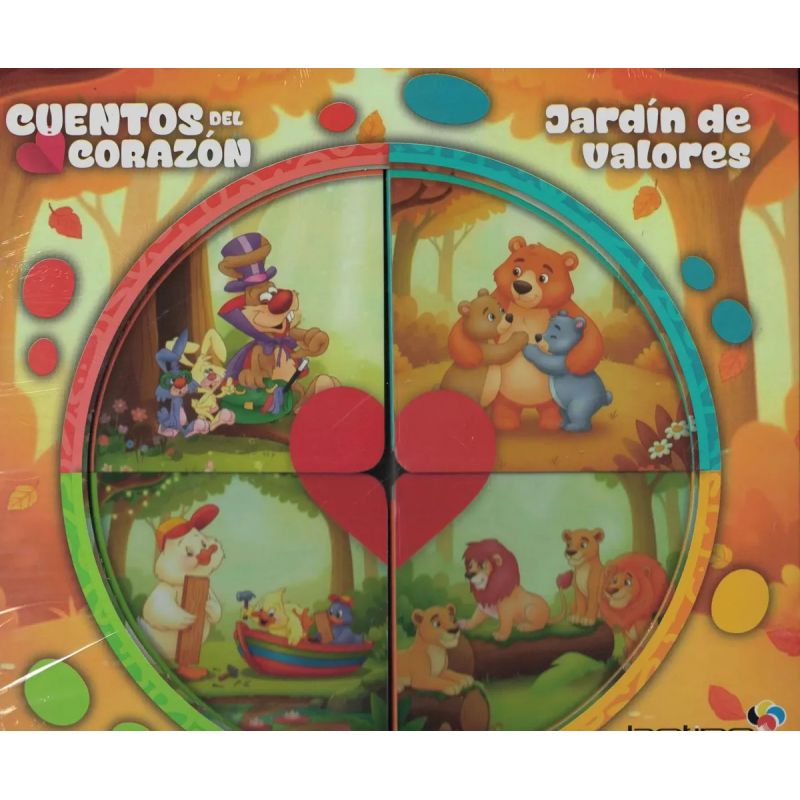 JARDIN DE VALORES - CUENTOS DEL CORAZON (Nuevo)