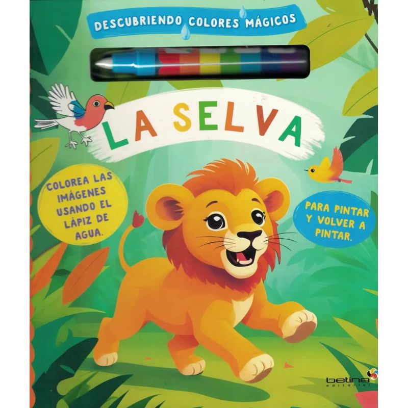 SELVA, LA - DESCUBRIENDO COLORES MAGICOS - CARTONE (Nuevo)