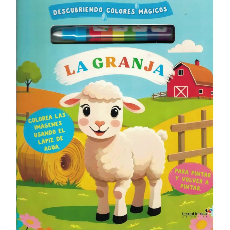 GRANJA, LA - DESCUBIENDO COLORES MAGICOS - CARTONE (Nuevo)