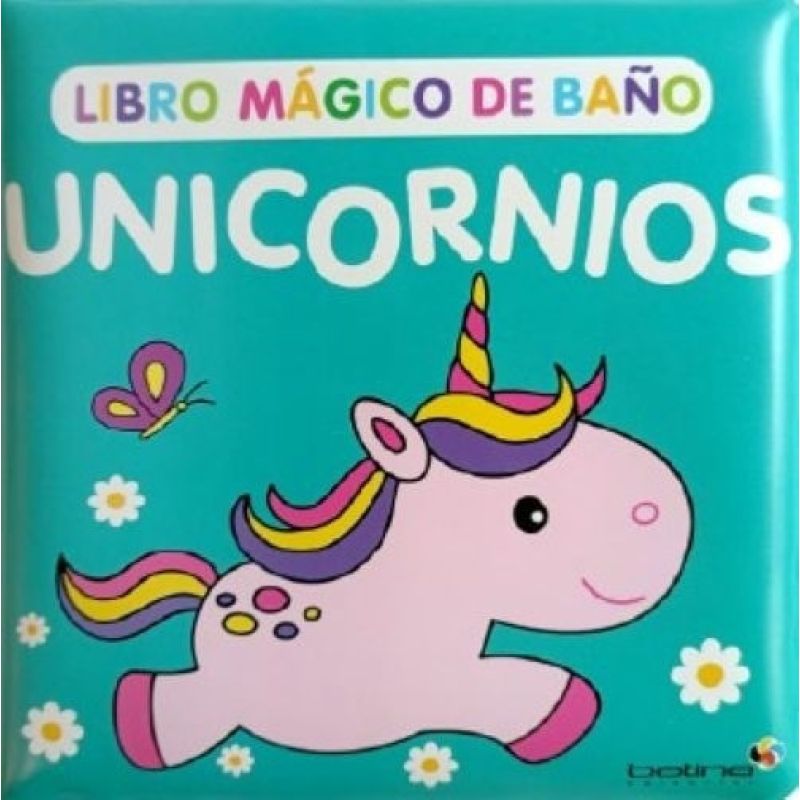 UNICORNIOS - LIBRO MAGICO DE BAÑO (Nuevo)