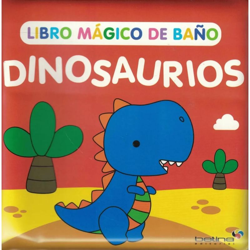 DINOSAURIOS - LIBRO MAGICO DE BAÑO (Nuevo)