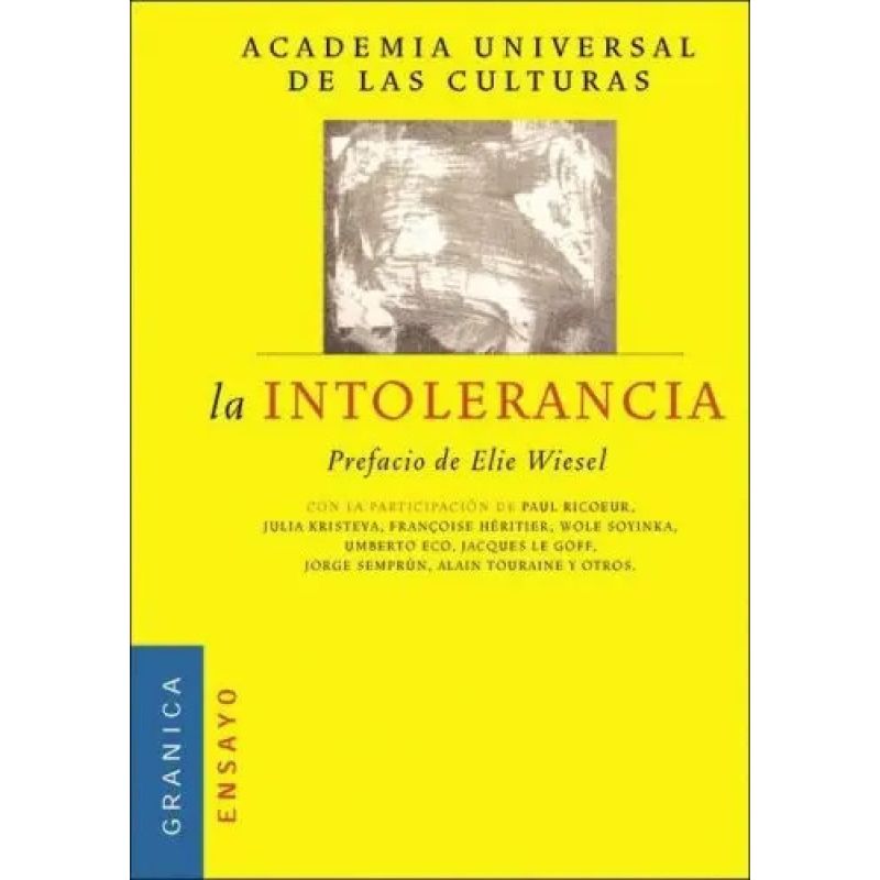 INTOLERANCIA,LA (Nuevo)
