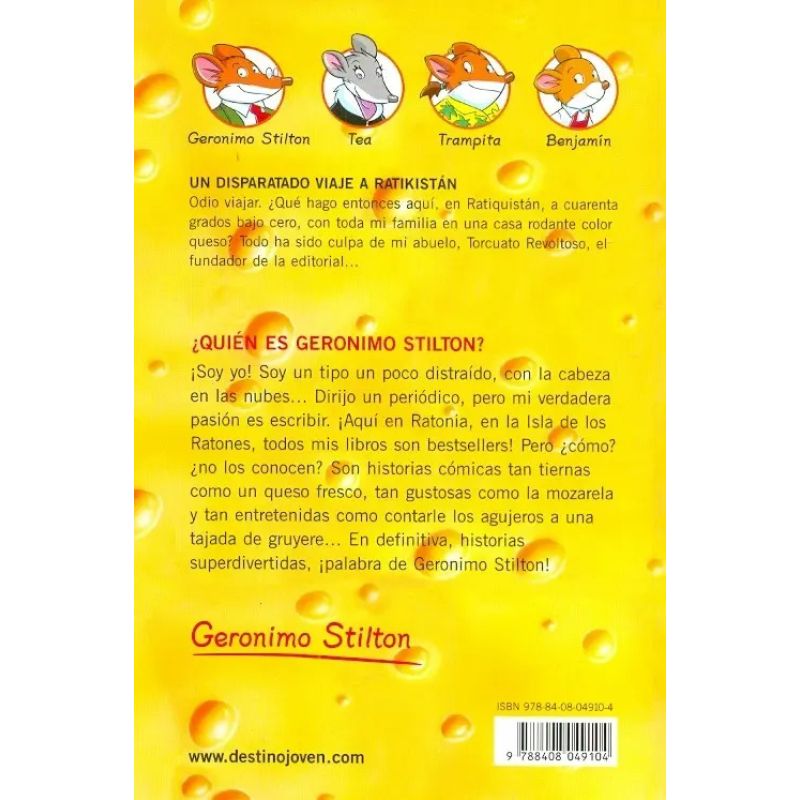 UN DISPARATADO VIAJE A RATISQUSTAN - GERONIMO STILTON #5