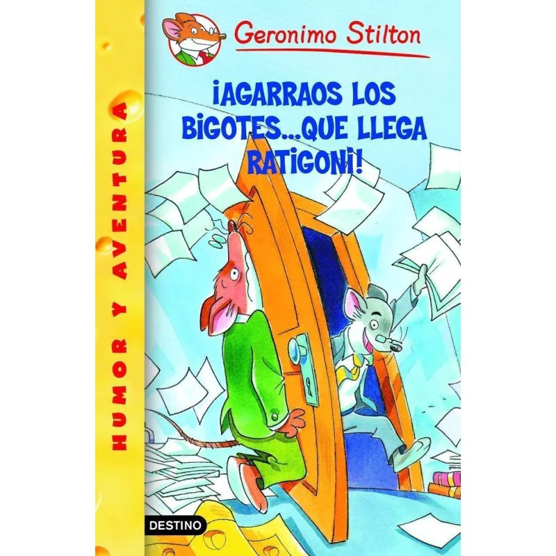 AGARRENSE LOS BIGOTES...QUE LLEGA RATIGONI! - GERONIMO STILT (Nuevo)