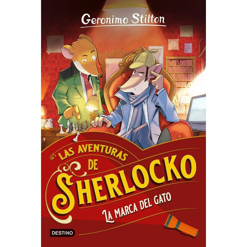 MARCA DEL GATO, LA - LAS AVENTURAS DE SHERLOCKO - GERONIMO STILTON (Nuevo)