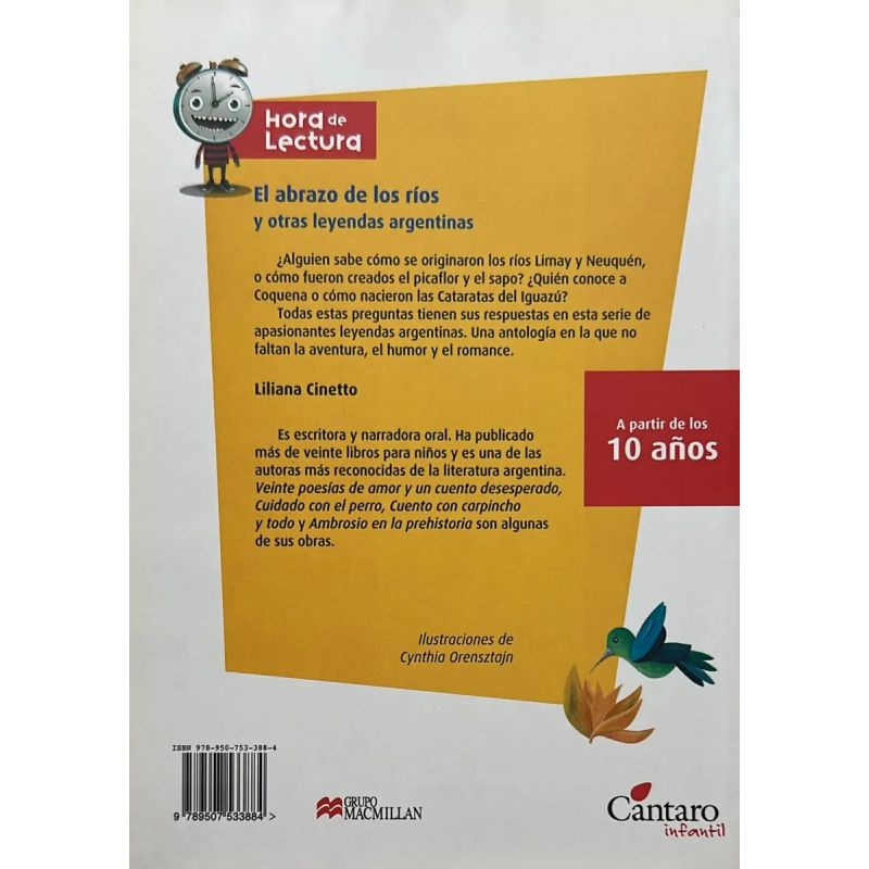 ABRAZO DE LOS RIOS Y OTRAS LEYENDAS ARGENTINAS, EL - HORA DE LECTURA 2/ED. (Nuevo) - Miniatura 2
