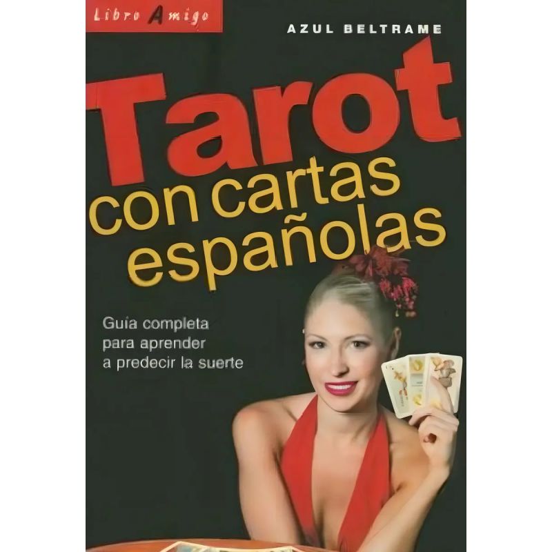 TAROT CON CARTAS ESPAÑOLAS - LIBRO AMIGO (Nuevo)