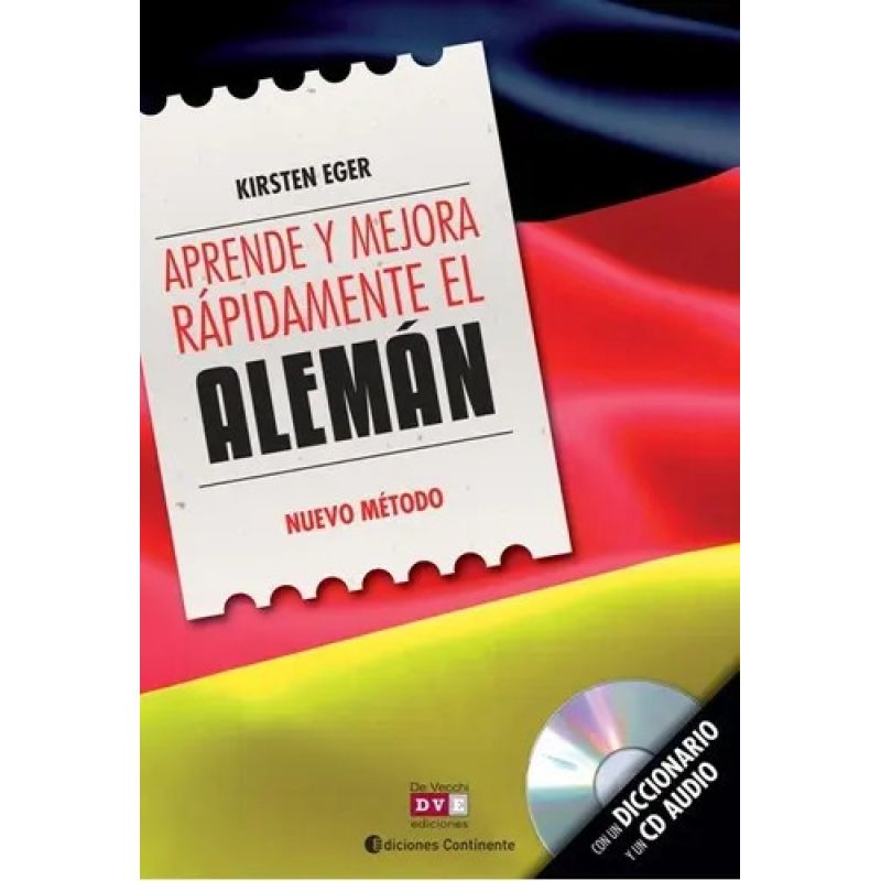 APRENDE Y MEJORA RAPIDAMENTE EL ALEMAN - LIBRO + CD (Nuevo)