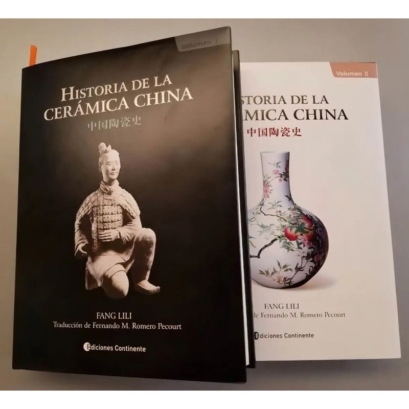 HISTORIA DE LA CERAMICA CHINA - 2 TOMOS - TD (Nuevo)
