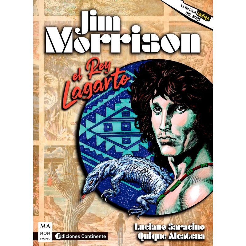 JIM MORRISON. EL REY LAGARTO. LA NOVELA GRAFICA DEL ROCK (Nuevo)