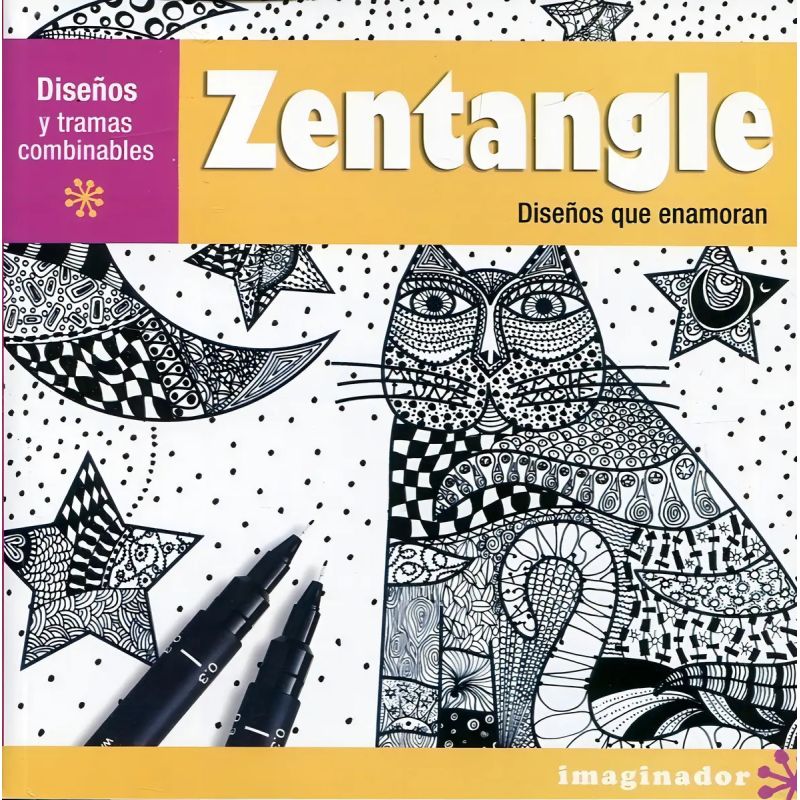 ZENTANGLE - DISEÑOS QUE ENAMORAN (Nuevo)
