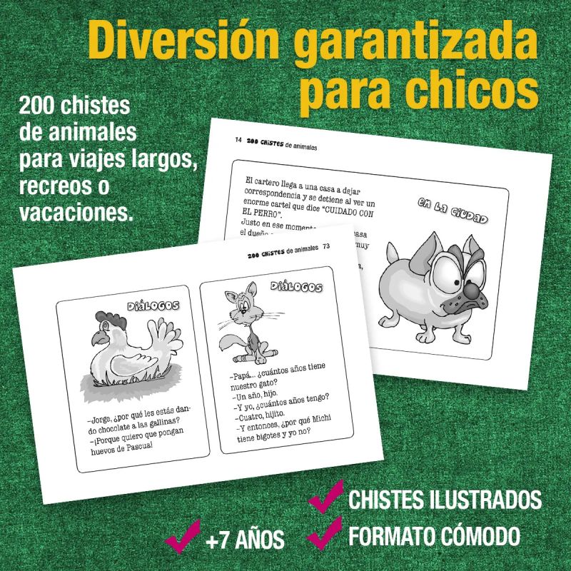 200 CHISTES DE ANIMALES (Nuevo) - Miniatura 2