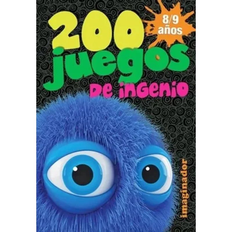 200 JUEGOS DE INGENIO - 8/9 AÑOS (Nuevo) - Miniatura 3