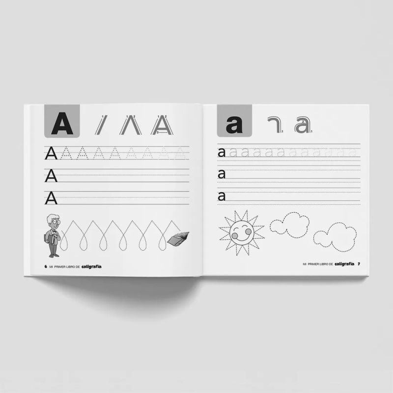 MI PRIMER LIBRO DE CALIGRAFIA Y GRAFISMOS (Nuevo) - Miniatura 4