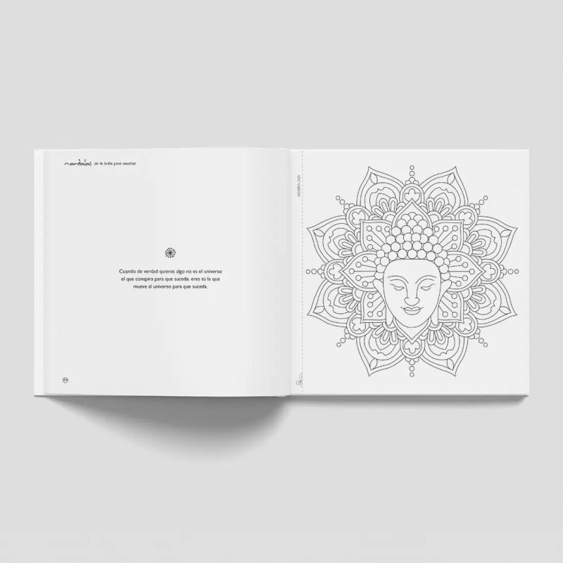 MANDALAS DE LA INDIA PARA MEDITAR - ARTETERAPIA (Nuevo) - Miniatura 2
