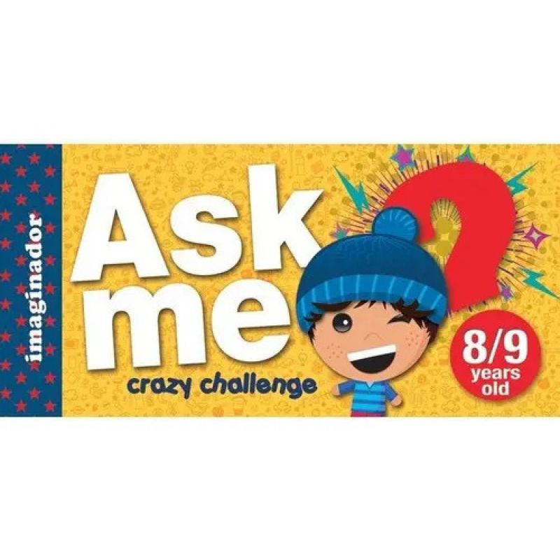 ASK ME 8/9 YEARS OLD - CRAZY CHALLENGE (Nuevo)