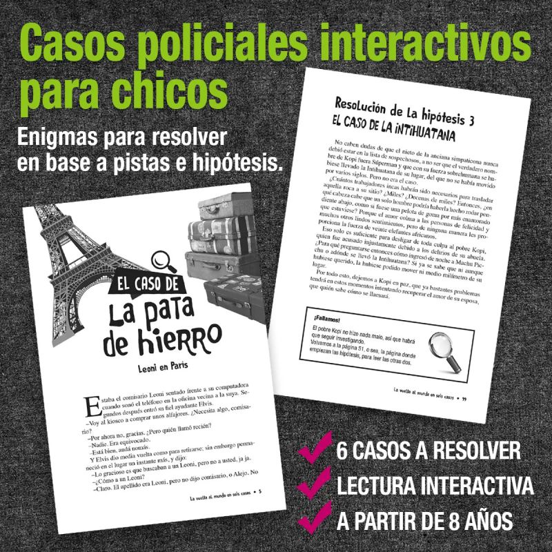 CASOS DEL JOVEN LEONI, LOS - DETECTIVE POR UN DIA (Nuevo) - Miniatura 2