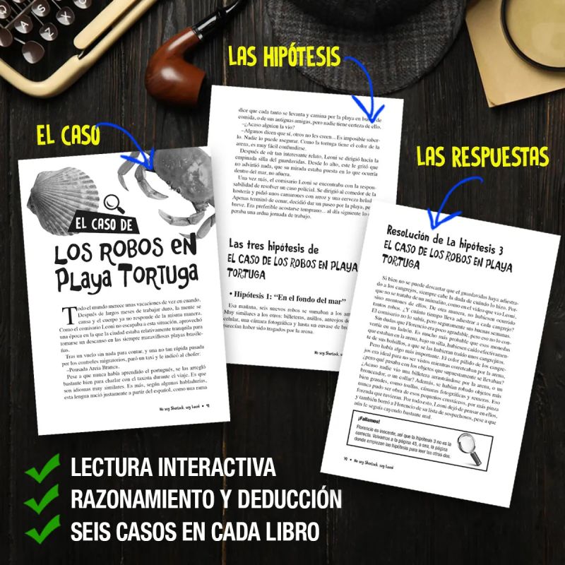 CASOS DEL JOVEN LEONI, LOS - DETECTIVE POR UN DIA (Nuevo) - Miniatura 3