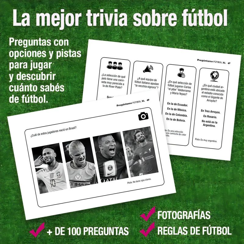 PREGUNTAME - DESAFIO DEMENTE - FUTBOL XL (Nuevo) - Miniatura 2