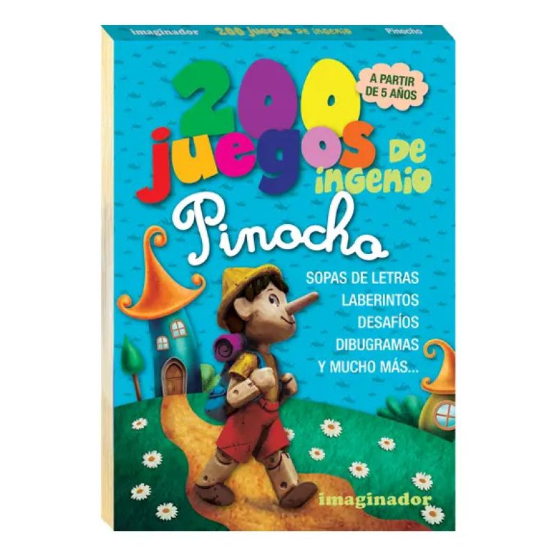 200 JUEGOS DE INGENIO PINOCHO (Nuevo)