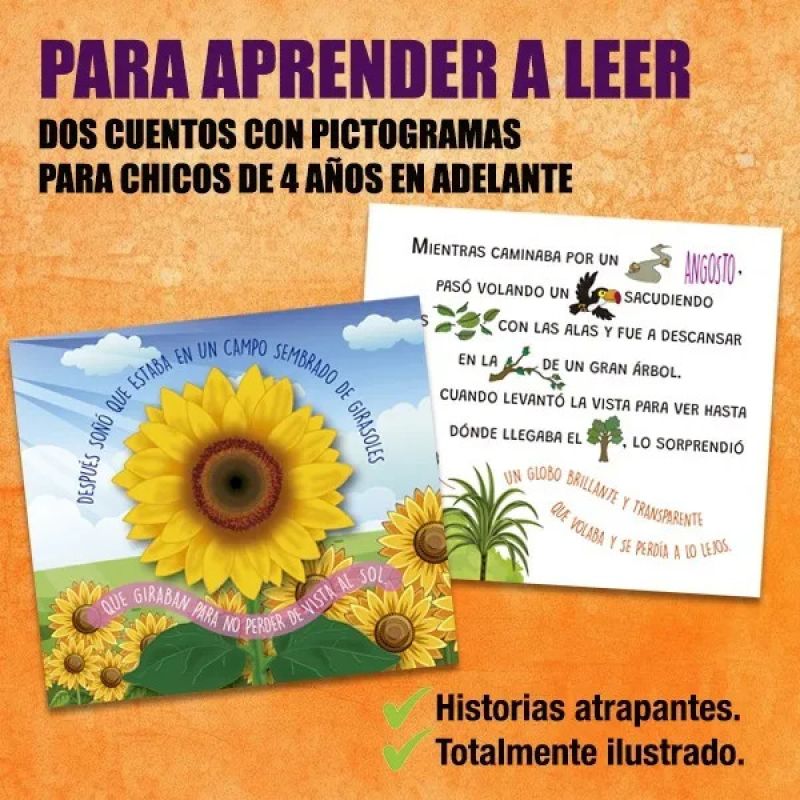 SUEÑO DE MARTIN, EL - LA GOTITA EN EL JARDIN - DOS CUENTOS CON PICTOGRAMAS - MAYUSCULA (Nuevo) - Miniatura 2