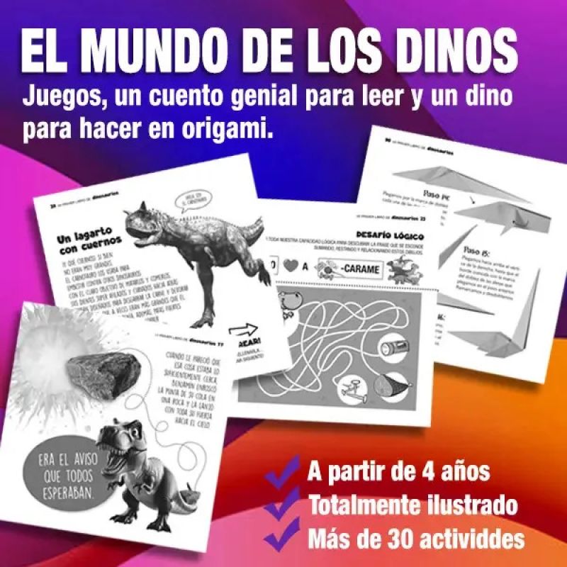 MI PRIMER LIBRO DE DINOSAURIOS (Nuevo) - Miniatura 2