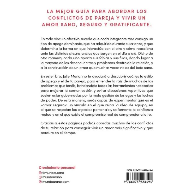AMOR SEGURO - COMO CREAR RELACIONES SANAS QUE DUREN EN EL TIEMPO (Nuevo) - Miniatura 2