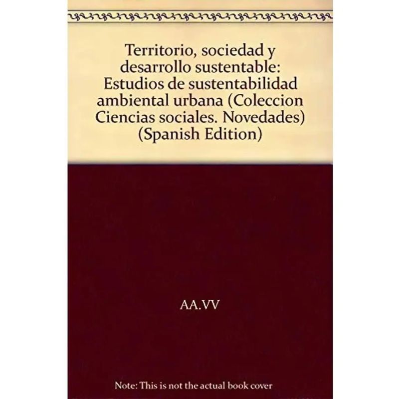 TERRITORIO, SOCIEDAD Y DESARROLLO SUSTENTABLE (Nuevo)