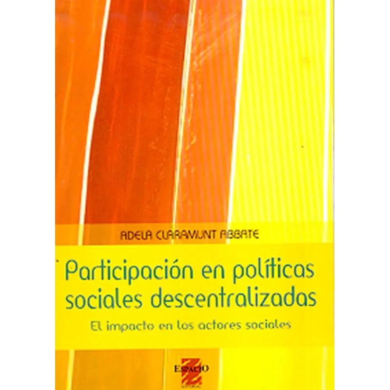 PARTICIPACION EN POLITICAS SOCIALES DESCENTRALIZADAS (Nuevo)