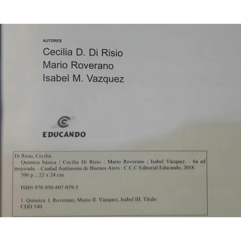 QUIMICA BASICA 6/ED. (Nuevo) - Miniatura 2