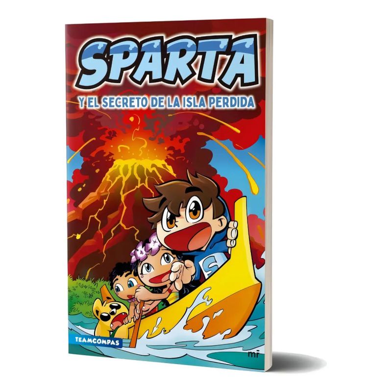 SPARTA Y EL SECRETO DE LA ISLA PERDIDA - TEAM COMPAS (Nuevo) - Miniatura 2