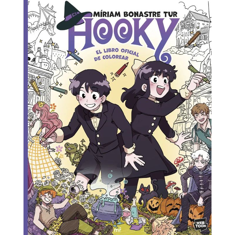HOOKY - EL LIBRO OFICIAL DE COLOREAR (Nuevo)