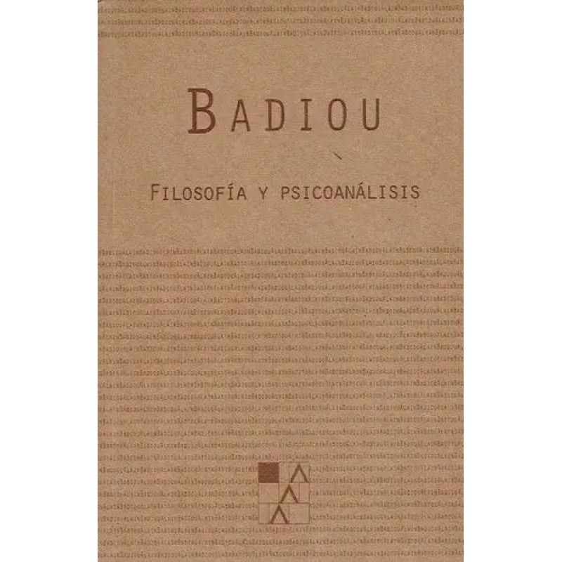 FILOSOFIA Y PSICOANALISIS (Nuevo)