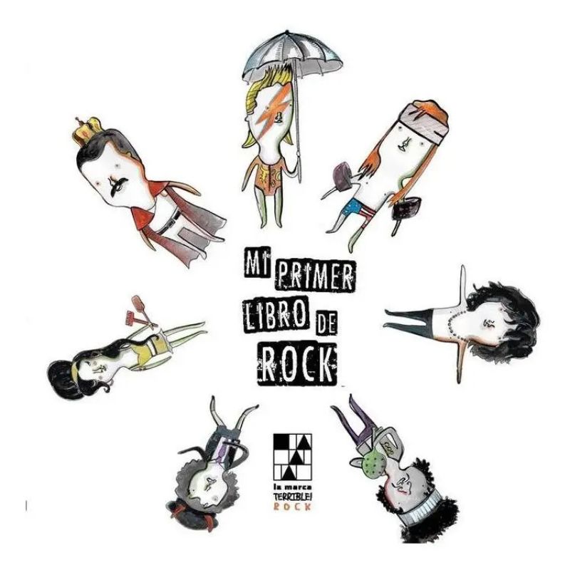 MI PRIMER LIBRO DE ROCK - LA MARCA TERRIBLE (TIPOGRAFIA OPENDYSLEXIC) (Nuevo)