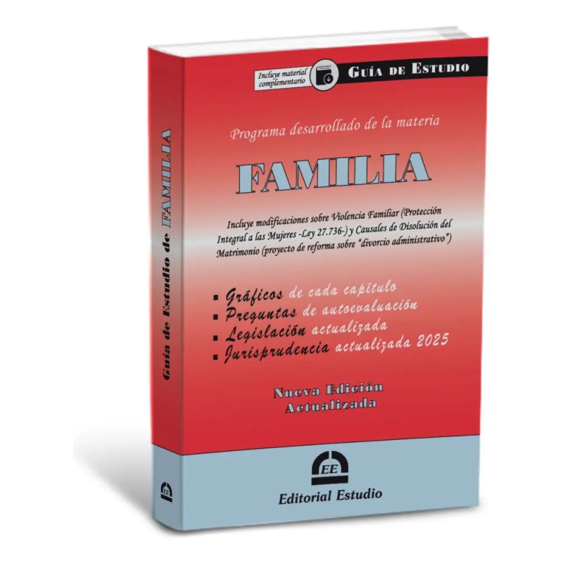 GUIA DE ESTUDIO DE FAMILIA - N/ED. 2025 (Nuevo)